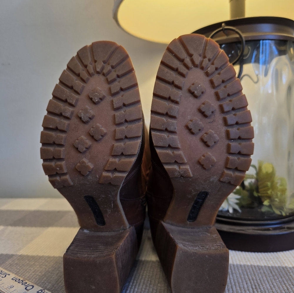 Timberland Women's Dark Brown Heeled Boots - Picture 6 of 7